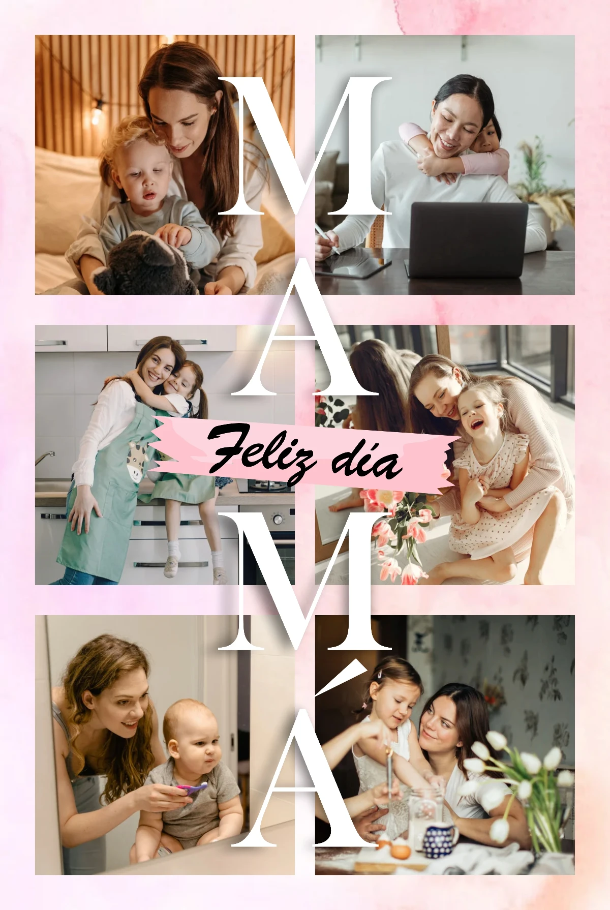 Collage Vertical Mamá